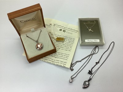 Lot 161 - Clogau; A 'Tree of Life' Pendant, the circular...