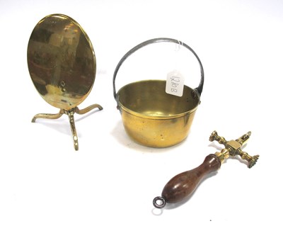 Lot 1280b - A Late XIX Century Pastry Tool, with wheel and...