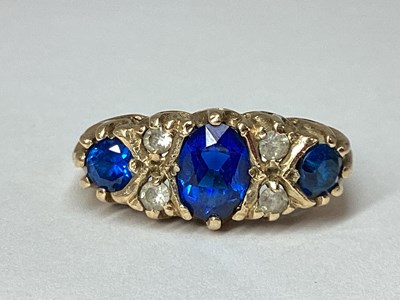 Lot 50 - A 9ct Gold Victorian Style Dress Ring,...