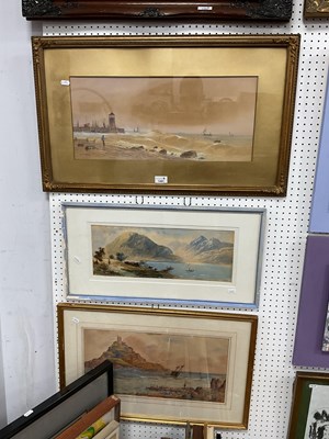 Lot 1491 - Inson Earp, Busy Shipping Harbour Scene, with...
