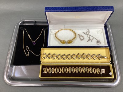 Lot 177 - 'GdB' (Bonded Gold) Single Stone Pendant, on a...