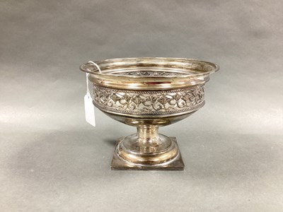 Lot 2 - A Decorative Hallmarked Silver Pedestal Bowl,...