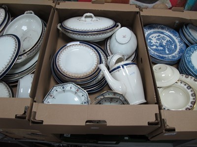 Lot 1010 - Ceramics, including quantity of early 20th...