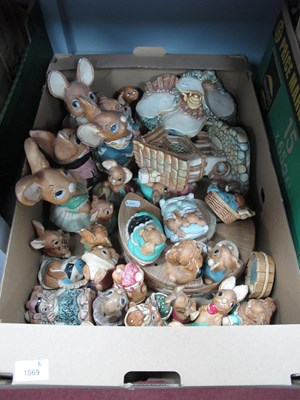 Lot 1069 - Large collection of Pendelfin stoneware rabbit...