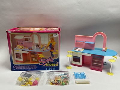 Lot 341 - A Circa 1987 Hasbro Sindy #8733 Kitchen Cafe...