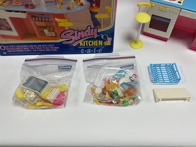 Lot 341 - A Circa 1987 Hasbro Sindy #8733 Kitchen Cafe...