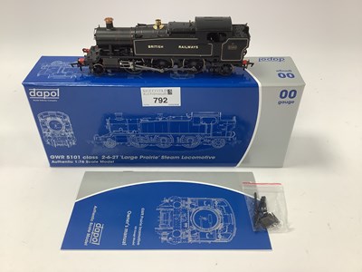 Lot 792 - A boxed Dapol 00 gauge ex-GWR "Large Prairie"...