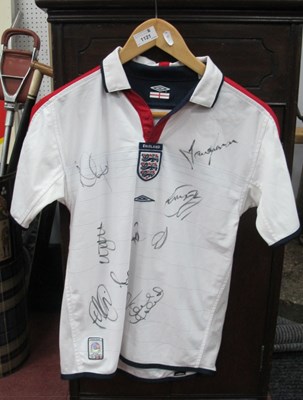 Lot 20 - England Autographs circa 2003-2005, ten...