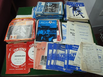 Lot 117 - Southend United Programmes mainly 1970s and...