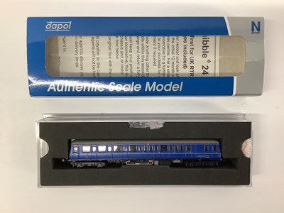 Lot 906 - A boxed Dapol N gauge Class 121 railcar in...