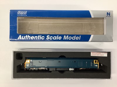 Lot 925 - A boxed Dapol N gauge Class 50 locomotive in...