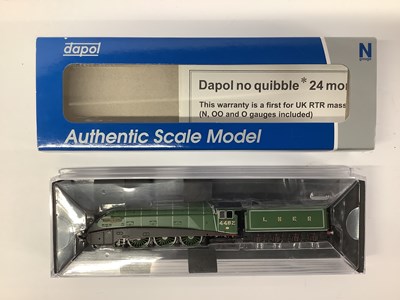 Lot 899 - A boxed Dapol N gauge A4 class locomotive...