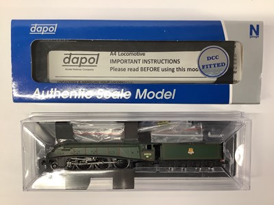 Lot 902 - A boxed Dapol N gauge A4 class locomotive...
