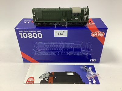 Lot 890 - A boxed Heljan 00 gauge North British...