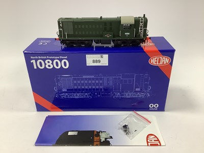 Lot 889 - A boxed Heljan 00 gauge North British...