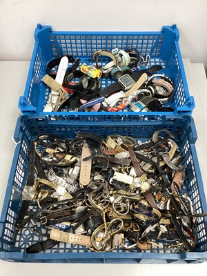 Lot 224 - Assorted Ladies Wristwatches, (damages /...