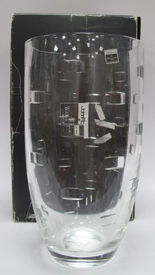 Lot 1294 - Waterford Lead Crystal Vase, designed by John...