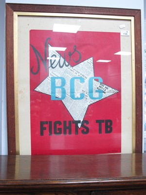 Lot 1126 - An Original Framed Poster from the 1950s...