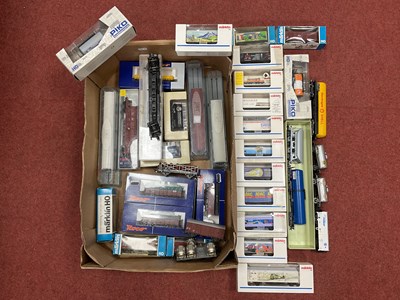 Lot 468 - Approximately forty HO scale European wagons...