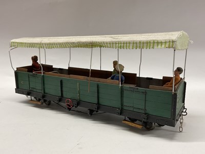 Lot 816 - A scratch-built 16mm scale (32mm gauge) bogie...