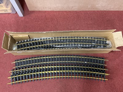 Lot 392 - A Box of Aristocraft Curved Gauge 1 Track,...