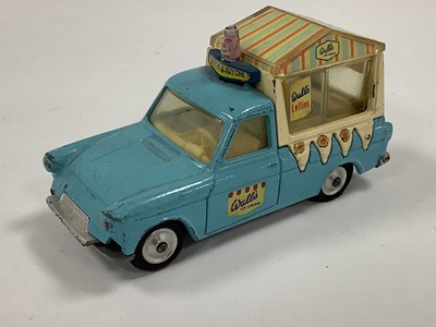 Lot 879 - Original Corgi Ford Thames Ice Cream Van. Non...