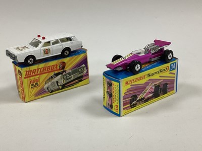Lot 882 - Two Matchbox 1-75 Superfast No. 34 Formula 1...