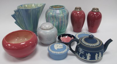 Lot 1197 - Ceramics, including Wedgwood jasperware...