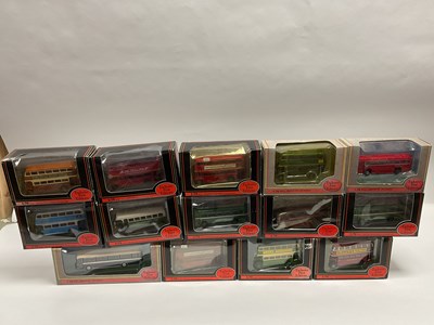 Lot 560 - Fourteen 1:76th scale diecast model buses by...