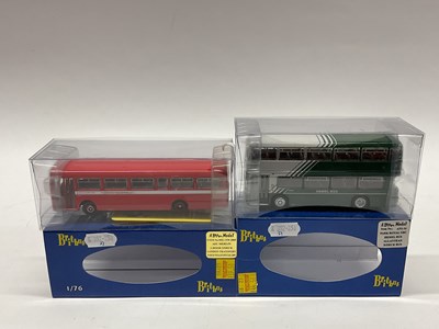 Lot 841 - Two Britbus 1:76 scale diecast model buses...