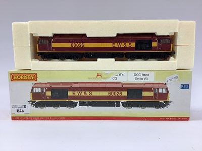 Lot 844 - A boxed Hornby 00 gauge Class 60 diesel "60026"...