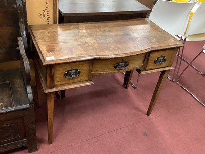 Lot 1572 - Early XX Century Oak Writing Desk top with a...