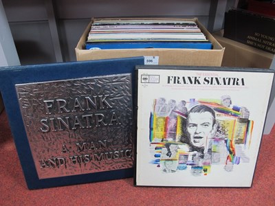 Lot 596 - Collector's Lot of 50+ Frank Sinatra Albums...