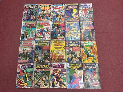 Lot 925 - Twenty Marvel Silver and Bronze Age Comics,...