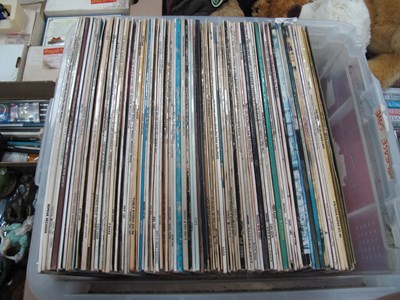 Lot 1103 - Lot of 85+ Rock, Pop, Classical LPs. Most...