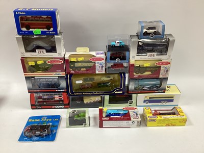 Lot 674 - Twenty Four 1:76th scale diecast, plastic...