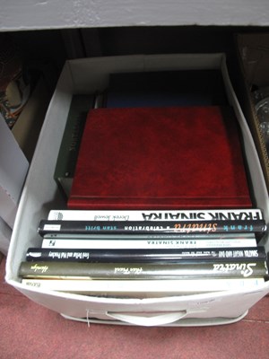 Lot 1087 - Mixed Lot of Frank Sinatra books and VHS tapes,...