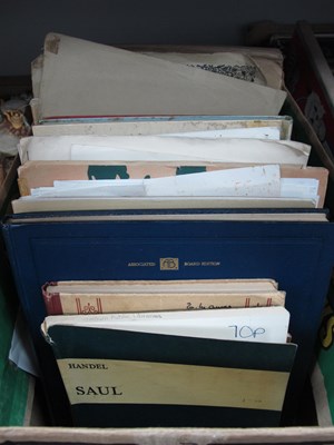 Lot 1068 - Sheet Music, large quantity, mianly classical :...