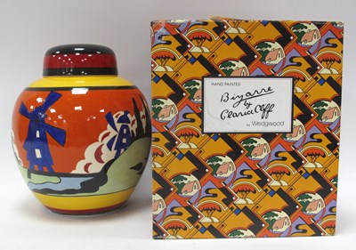 Lot 1262 - Wedgwood, Bizarre by Clarice Cliff Blue...