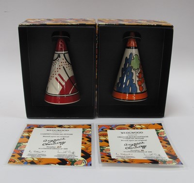 Lot 1208 - Wedgwood, Bizare by Clarice Cliffe 'Carpet and...
