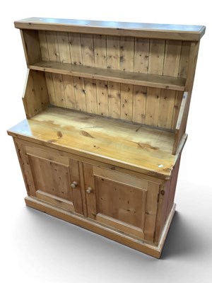 Lot 1537 - Pine Small Dresser, with a single shelf to...