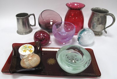 Lot 1212 - Collectables, including Scottish Caithness...