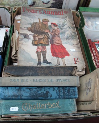 Lot 1002 - Antique books and records, including quantity...