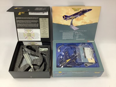 Lot 776 - Two 1:72nd scale diecast model military...