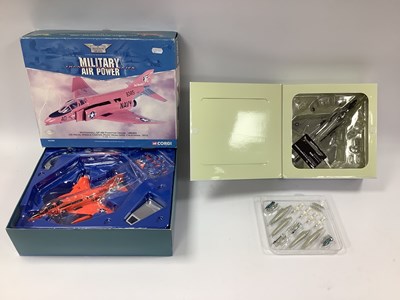 Lot 667 - Two 1:72nd scale diecast model military...