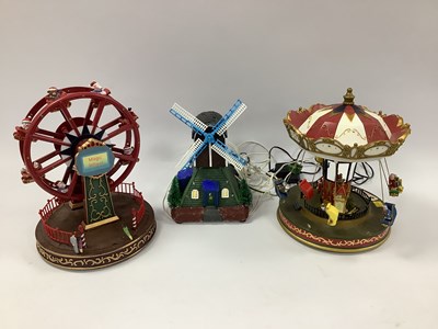 Lot 660 - Three battery/electric powered Christmas...