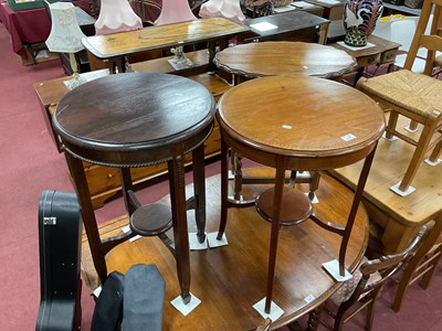 Lot 1550 - Edwardian Inlaid Mahogany Occasional Table of...