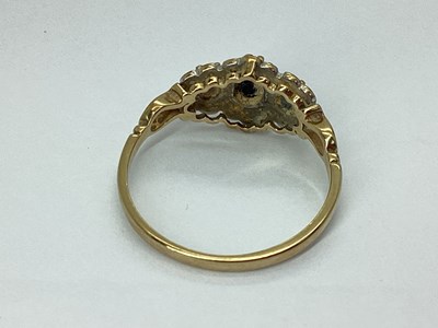 Lot 54 - A Modern 9ct Gold Stone Set Dress Ring,...