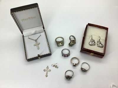 Lot 135 - A Collection of "925" and Other Jewellery,...