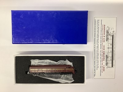 Lot 912 - A Boxed American Z Line Z Gauge EMD E8A...